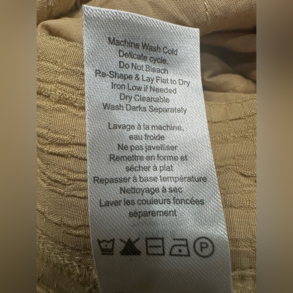 Nordstrom Camel Wide Leg Jumpsuit - Picture 12 of 12